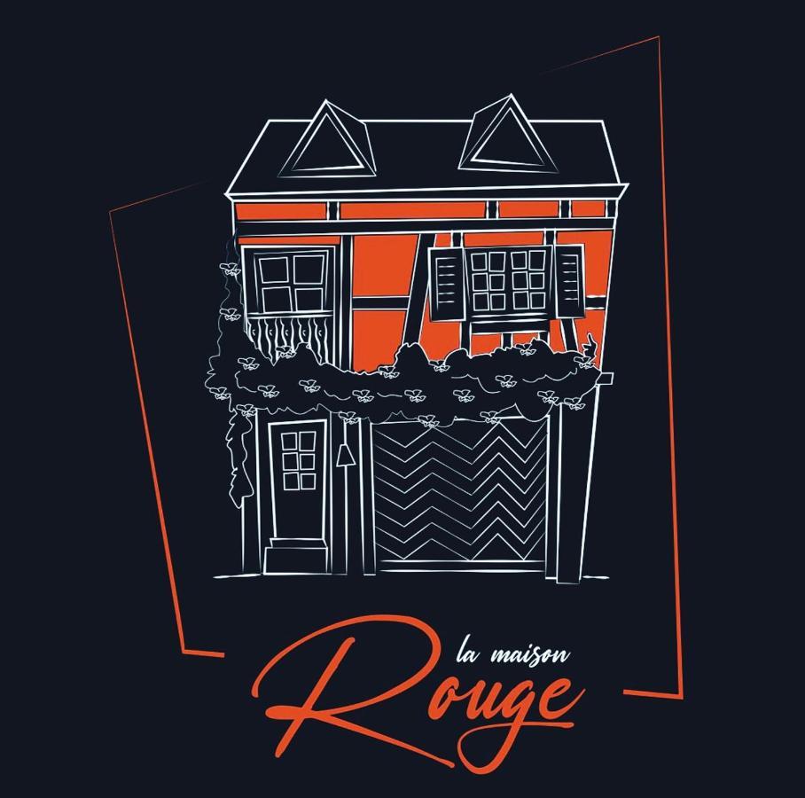 La Maison Rouge Au Coeur De La Ville. 리크위르 외부 사진