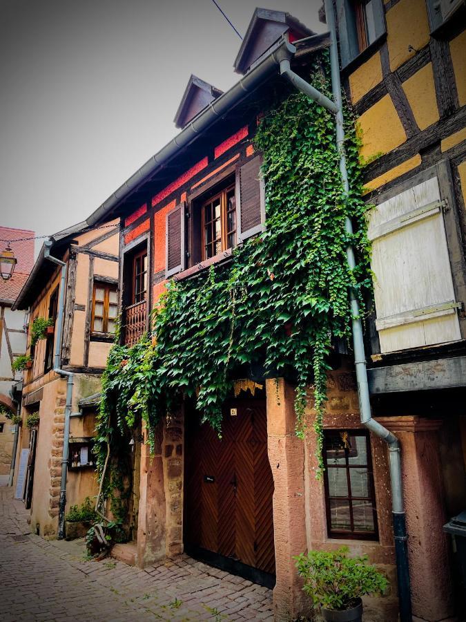 La Maison Rouge Au Coeur De La Ville. 리크위르 외부 사진