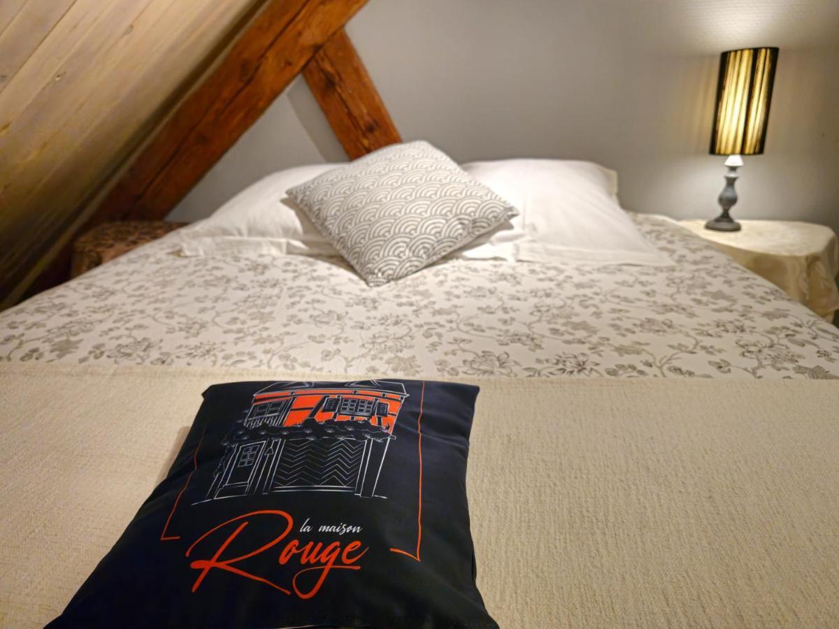 La Maison Rouge Au Coeur De La Ville. 리크위르 외부 사진